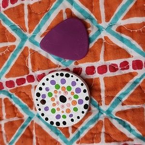 Painted Wooden Handmade Necklace